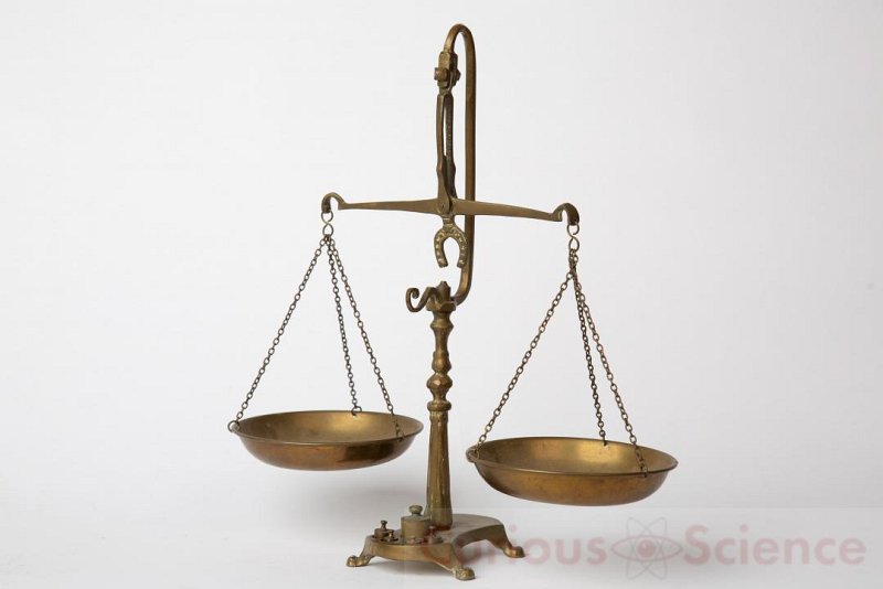 Small Brass Weighing Scales